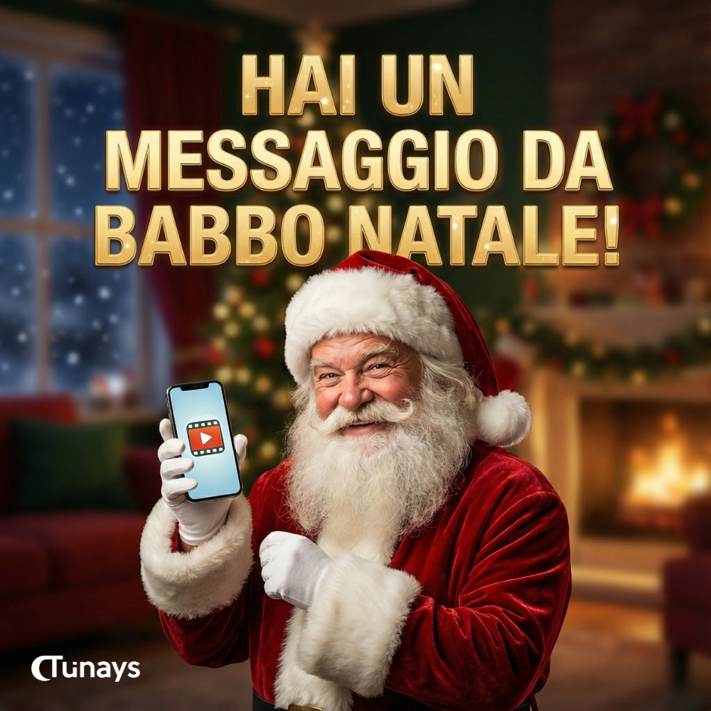 Messaggio Video Personalizzato da Babbo Natale 🎅