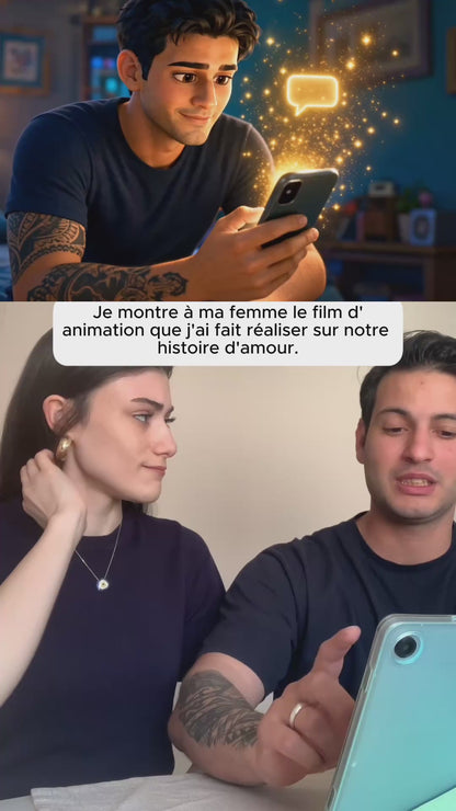 Filmato di animazione personalizzato per le relazioni